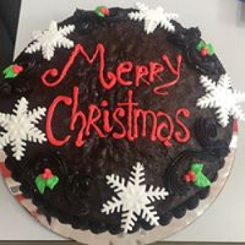 Xmas Decor Cake
